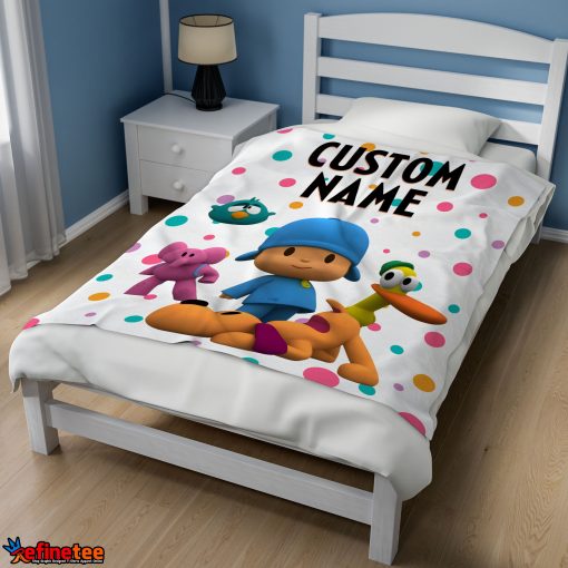 Pocoyo And Friends Blanket Fleece Customized Blanket