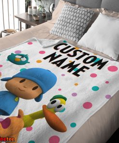 Pocoyo And Friends Blanket Fleece Customized Blanket