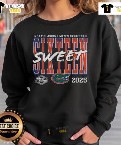 Alt Text: Premium Florida Gators 2025 NCAA Men's Basketball Tournament March Madness Sweet 16 Sweatshirt in vibrant colors.