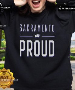 Premium Nike Sacramento Proud Sweatshirt in vibrant colors, showcasing a stylish design perfect for fans and everyday wear.