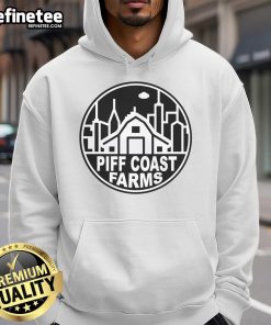 Premium Piff Coast Farms hoodie featuring a stylish design and comfortable fit, perfect for casual wear and outdoor activities.