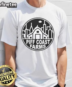 Premium Piff Coast Farms T-Shirt featuring a stylish design and vibrant colors for cannabis enthusiasts.
