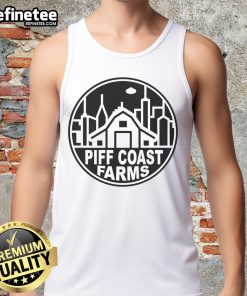 Stylish Premium Piff Coast Farms tank top featuring vibrant colors and a comfortable fit, perfect for casual wear.