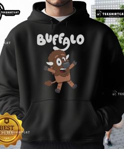 Premium The Buffaloey cartoon hoodie featuring a playful buffalo design, perfect for casual wear and animal lovers.