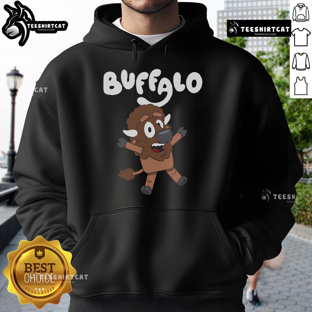 Premium The Buffaloey Cartoon Hoodie Premium The Buffaloey cartoon hoodie featuring a playful buffalo design, perfect for casual wear and animal lovers.
