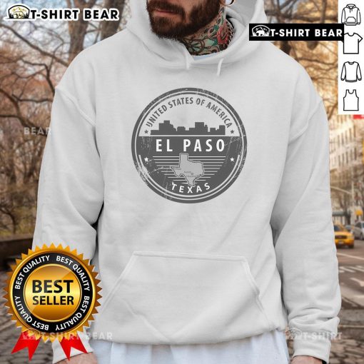 Premium United States of America El Paso Texas hoodie featuring a stylish design and vibrant colors for casual wear.