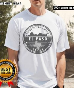 Alt Text: Premium El Paso Texas T-Shirt showcasing vibrant design, perfect for USA pride and casual wear enthusiasts.