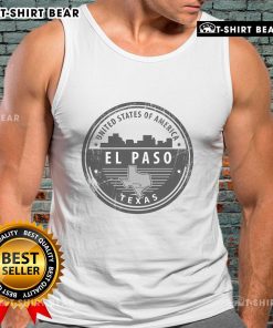 Premium United States of America El Paso Texas tank top featuring a stylish design and vibrant colors.