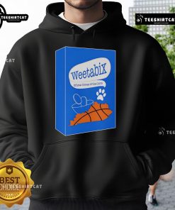 Premium Weetabix Cats Cereal Hoodie featuring playful cat graphics, perfect for cereal lovers and pet enthusiasts.