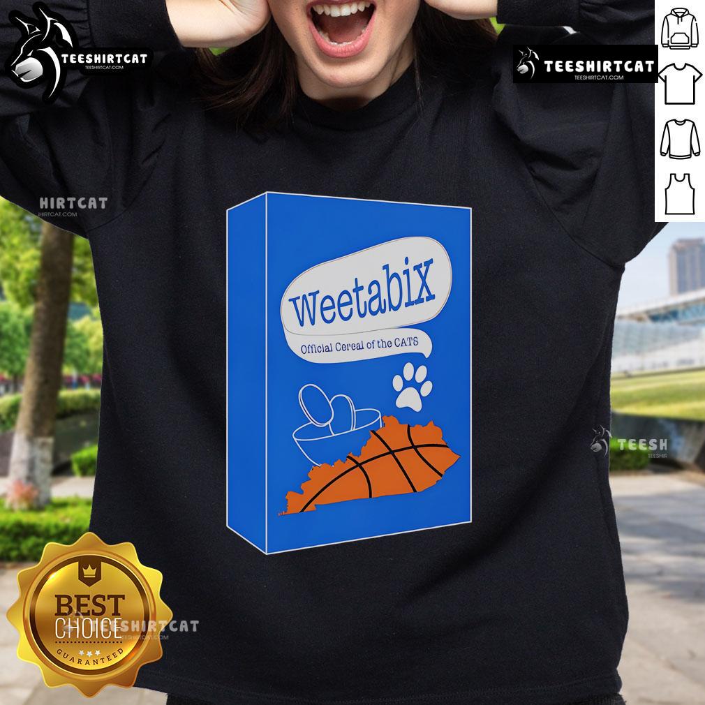 Premium Weetabix Cats Cereal Sweatshirt Premium Weetabix Cats Cereal Sweatshirt featuring playful cat graphics and a cozy design for cereal lovers.