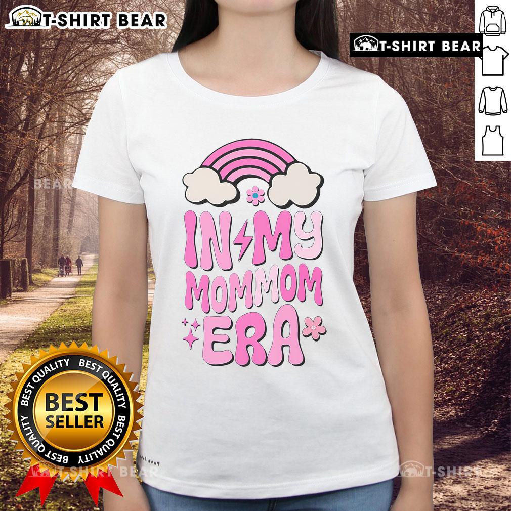 Pretty Groovy In My Mommom Era Mom Grandma Mothers Day 2025 Ladies Tee Pretty Groovy In My MomMom Era Ladies Tee for Mother's Day 2025, featuring a stylish design perfect for moms and grandmas.