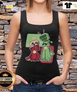 Pretty Vee and Shelly Dandy's World cute tank top featuring vibrant colors and playful design, perfect for summer outfits.