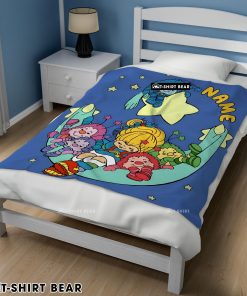 Rainbow Brite Sleeping On The Star Blanket Fleece Customized Blanket