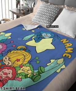 Rainbow Brite Sleeping On The Star Blanket Fleece Customized Blanket