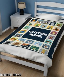 Star Wars Chibi Character Blanket Fleece Customized Blanket