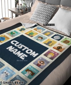 Star Wars Chibi Character Blanket Fleece Customized Blanket