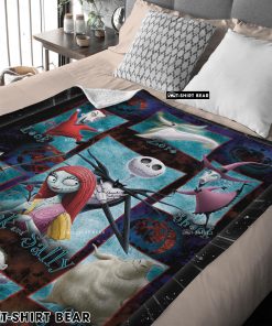 The Nightmare Before Christmas Jack Skellington Family Halloween Customized Blanket