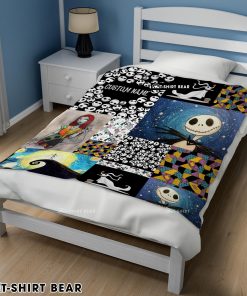 The Nightmare Before Christmas Jack Skellington Sally Zero Halloween Customized Blanket