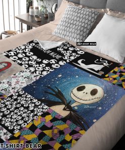 The Nightmare Before Christmas Jack Skellington Sally Zero Halloween Customized Blanket
