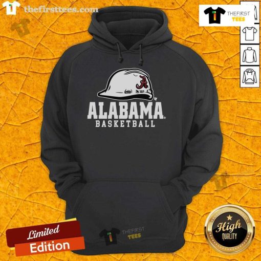 Top Alabama Basketball Hard Hat Hoodie featuring team colors and logo, perfect for fans and casual wear.