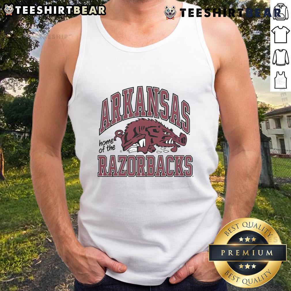 Top Arkansas Home Of The Razorbacks Slobbering Hog Tank Top Top Arkansas Home of the Razorbacks Slobbering Hog Tank Top featuring a vibrant design and team spirit for fans.