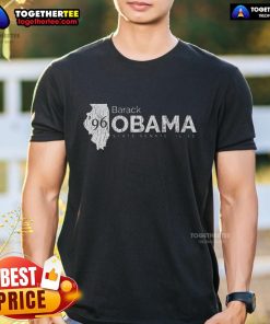 Top Barack Obama For Illinois Senate 13th District T-Shirt featuring a bold design and campaign logo for supporters.