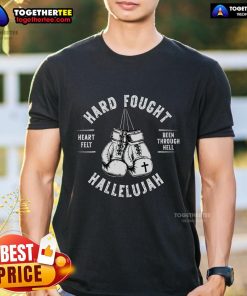Brandon Hard Fought Hallelujah Praise Jesus Lake T-Shirt featuring a vibrant design perfect for faith and outdoor enthusiasts.