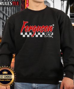 Alt Text: Cozy Top Carson Ferguson Star Sweatshirt in stylish design, perfect for casual wear and fashion enthusiasts.