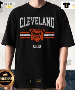 Top Cleveland Retro Vintage Classic Ohio Bulldog T-Shirt featuring a stylish bulldog graphic and soft fabric design.