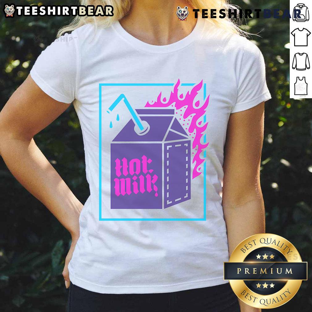 Top Colorful Hot Milk Box Ladies Tee Top colorful hot milk box ladies tee featuring vibrant design and comfortable fit, perfect for casual wear.