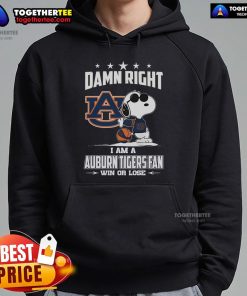 Limited edition Auburn Tigers fan hoodie, featuring bold design, perfect for showing team spirit win or lose.