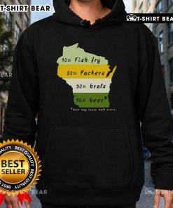 Cozy hoodie featuring 'Top Drink Local Wisconsin Beer' design, perfect for beer lovers and Wisconsin enthusiasts.