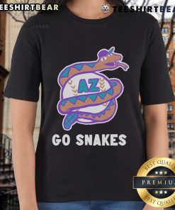 Alt Text: Top Go Snake Arizona Diamondbacks Ladies Tee featuring team logo and vibrant colors for stylish fan apparel.