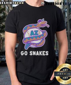 Alt Text: Top Go Snake Arizona Diamondbacks T-Shirt featuring bold logo and vibrant colors, perfect for fans and casual wear.
