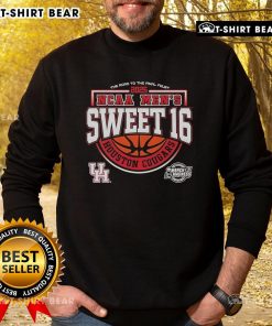 Top Houston Cougars NCAA Men's Sweet 16 sweatshirt for 2025, showcasing team pride on the road to the Final Four.