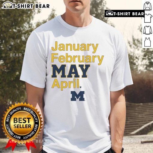 Top Michigan Basketball T-Shirt featuring vibrant design for fans, perfect for January, February, April, and May games.