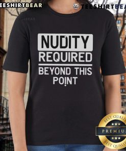 Top Naked Truth Humor Geek Ladies Tee featuring a witty graphic design for geeky women.