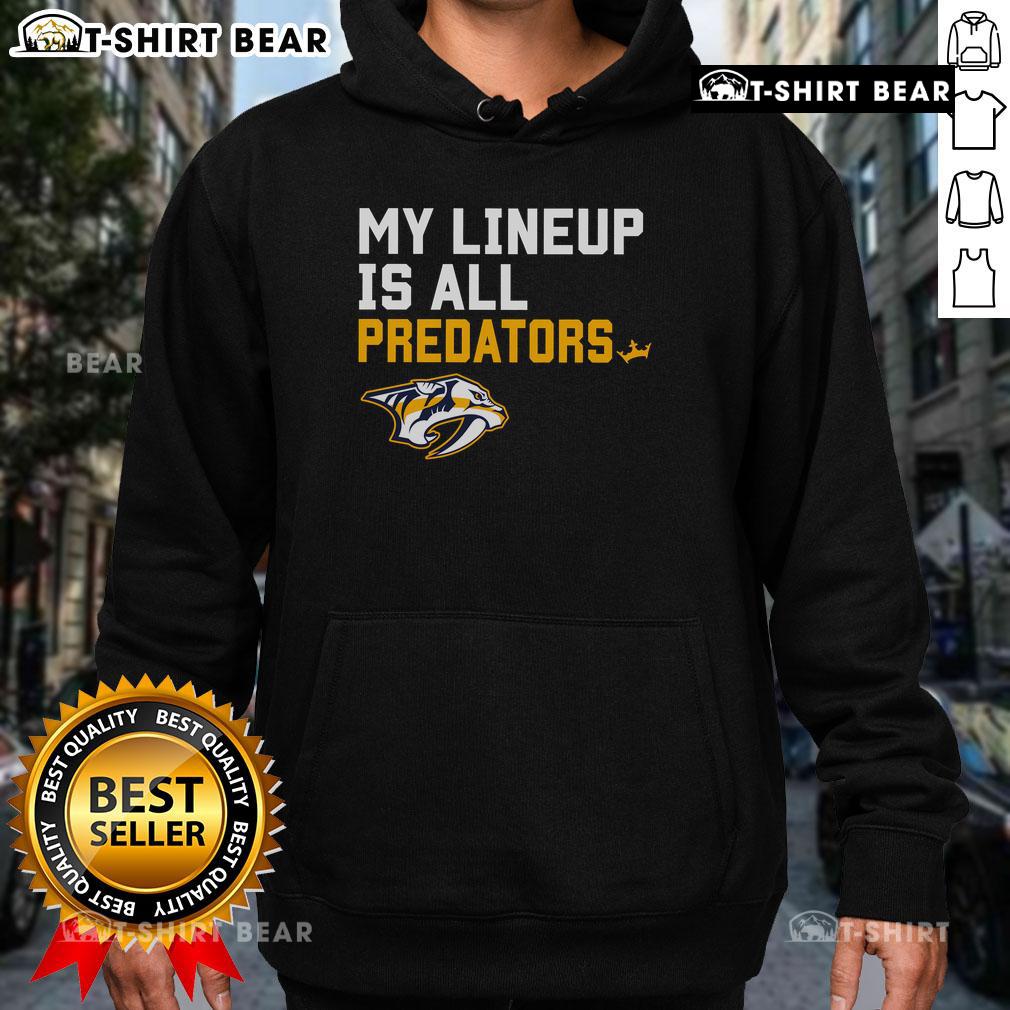 Top Nashville Predators My Lineup Hoodie