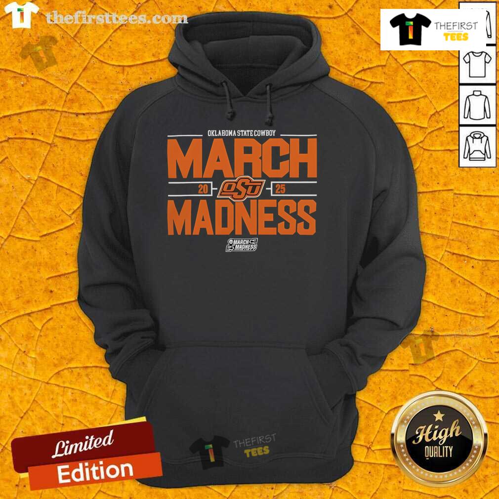 Top Ncaa Men'S Basketball 2025 Oklahoma State Cowboy March Madness Hoodie 2025 Oklahoma State Cowboy March Madness hoodie for NCAA men's basketball fans, featuring vibrant team colors and logo.