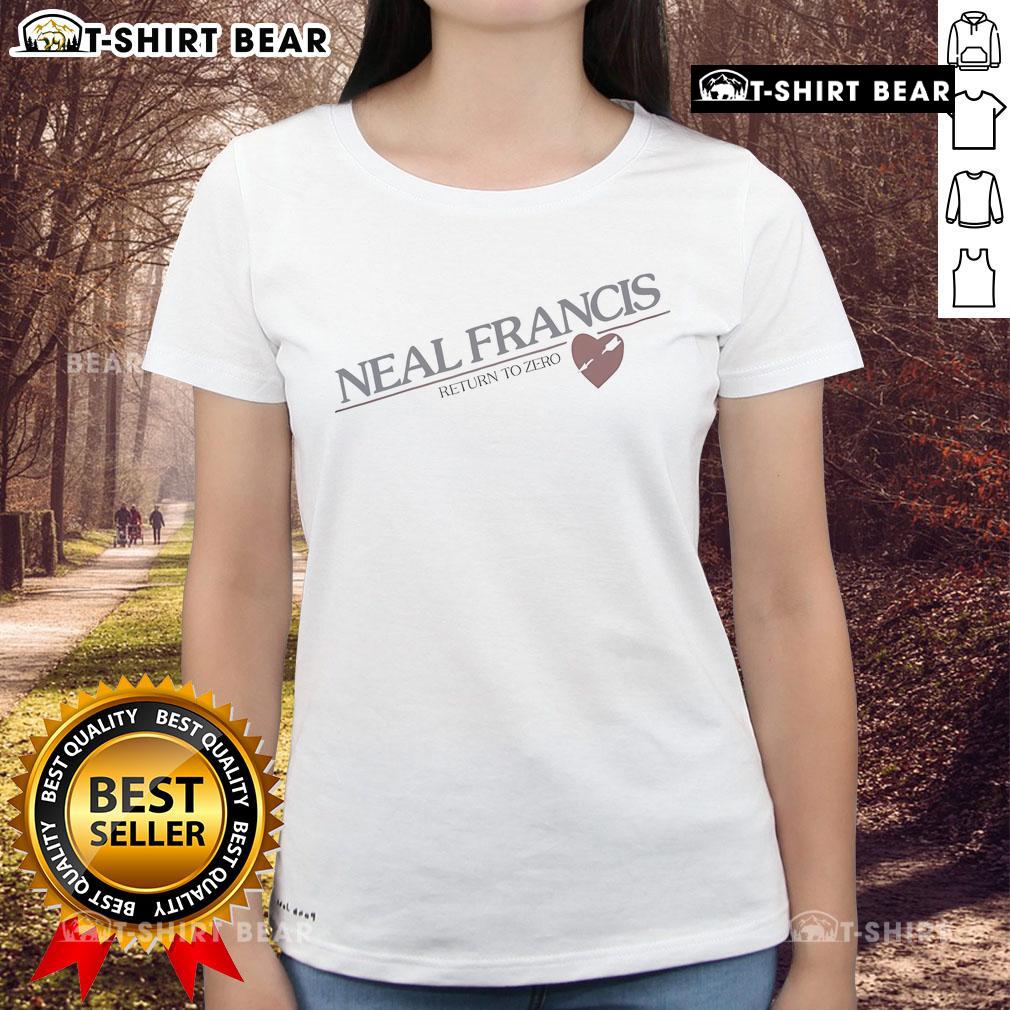 Top Neal Francis Return To Zero Heart Ladies Tee Top Neal Francis Return to Zero Heart Ladies Tee showcasing stylish design and vibrant colors for fans and fashion lovers.