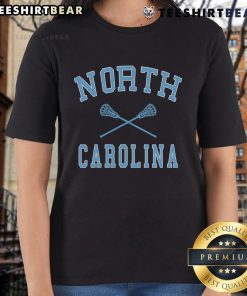 Top North Carolina State Lacrosse ladies tee featuring vibrant team colors and logo, perfect for fans and athletes.