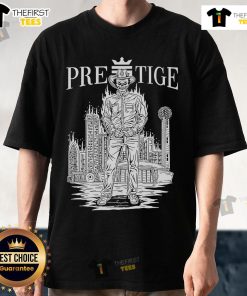 Top Prestige Dallas 2025 T-Shirt featuring a stylish design and bold logo, perfect for Dallas event enthusiasts.