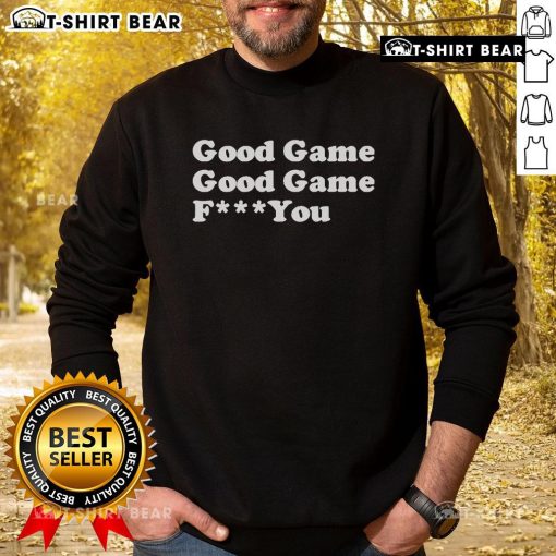 Top Sarah Spain Good Game F You Sweatshirt in stylish design, perfect for sports fans and casual wear enthusiasts.