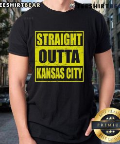 Top Straight Outta Kansas City T-Shirt featuring bold graphics and vibrant colors, perfect for Kansas City fans.