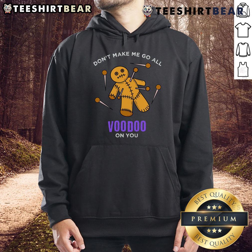 Top Voodoo Doll Funny Mardi Gras New Orleans Sarcastic Halloween Hoodie Funny Mardi Gras Voodoo Doll hoodie design featuring a sarcastic Halloween theme, perfect for New Orleans festivities.