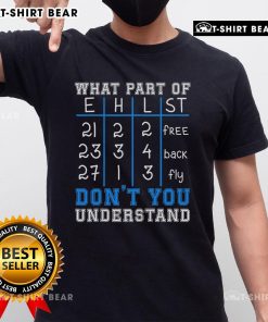 Top What Part Don't You Understand Swim Team Swimming Swimmer T-Shirt design featuring a bold graphic for swim enthusiasts.