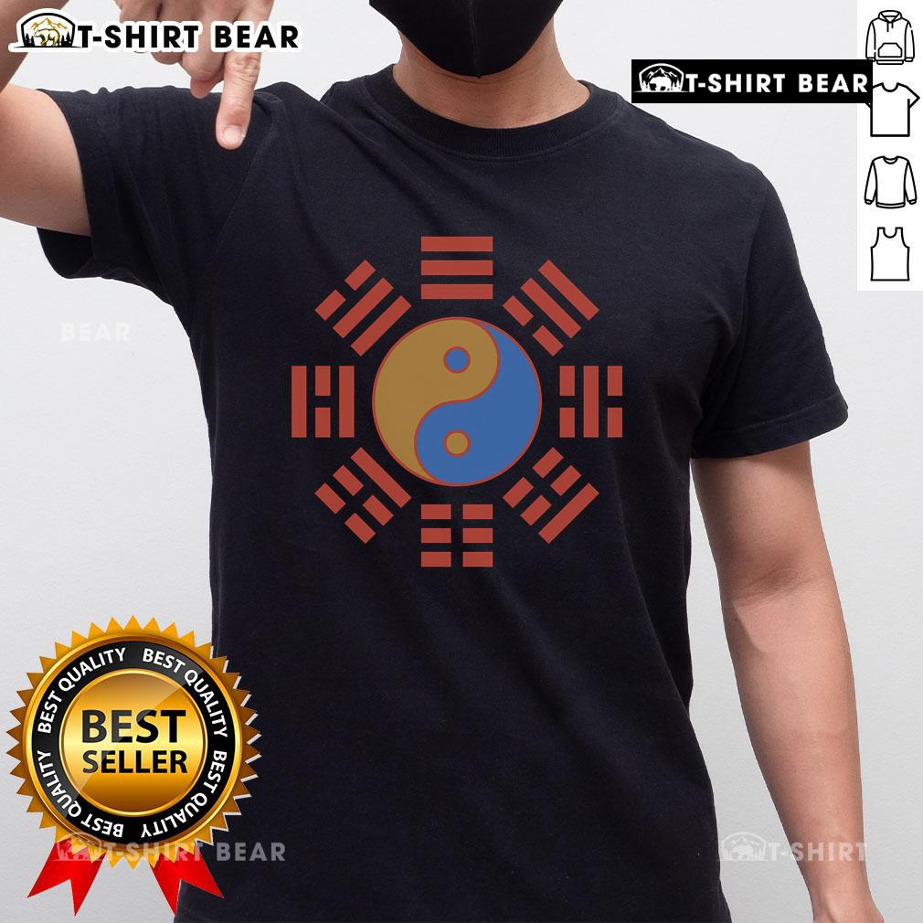 Top Yin Yang Symbol T Shirt Top Yin Yang Symbol T-Shirt featuring a bold design, perfect for yoga enthusiasts and lovers of balance and harmony.