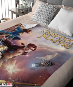 Treasure Planet Movie Poster Blanket Fleece Customized Blanket