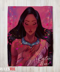 Whispers Of The Wind Pocahontas Colors Of The Wind Blanket Fleece Customized Blanket
