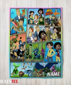 Wild Kratts Creature Adventures Collage Blanket Fleece Customized Blanket